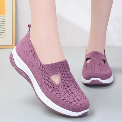 💥Kostenloses Geschenk geben🔥Damenschuhe, bequeme, atmungsaktive, rutschfeste orthopädische Wanderschuhe für Menschen mittleren Alters und ältere Menschen