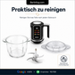 🔪USB-Kabelloser Küchenzerkleinerer für Fleisch, Saucen und mehr – Schnell, hygienisch und einfach! 🍖🥦