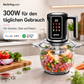 🔪USB-Kabelloser Küchenzerkleinerer für Fleisch, Saucen und mehr – Schnell, hygienisch und einfach! 🍖🥦