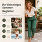 Ein absolutes Must-have🔥👖 Leichte Hose aus einem Leinen-Mix – mit fließendem Fall und klassisch geradem Bein, ideal für die Arbeit oder das Wochenende