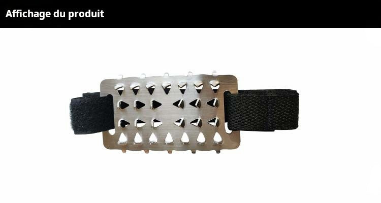 Crampons 26 Dents Acier Manganèse 🥾 | Plaques Antidérapantes en Acier Inoxydable ⚙️ | Pour Glace, Neige, Boue & Escalade ❄️🧗 | Compatibles avec Surchaussures