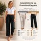 Ein absolutes Must-have🔥👖 Leichte Hose aus einem Leinen-Mix – mit fließendem Fall und klassisch geradem Bein, ideal für die Arbeit oder das Wochenende