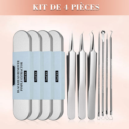 💓50 % DE RÉDUCTION💥Kit d'Outils pour l'Extraction de Points Noirs et Boutons