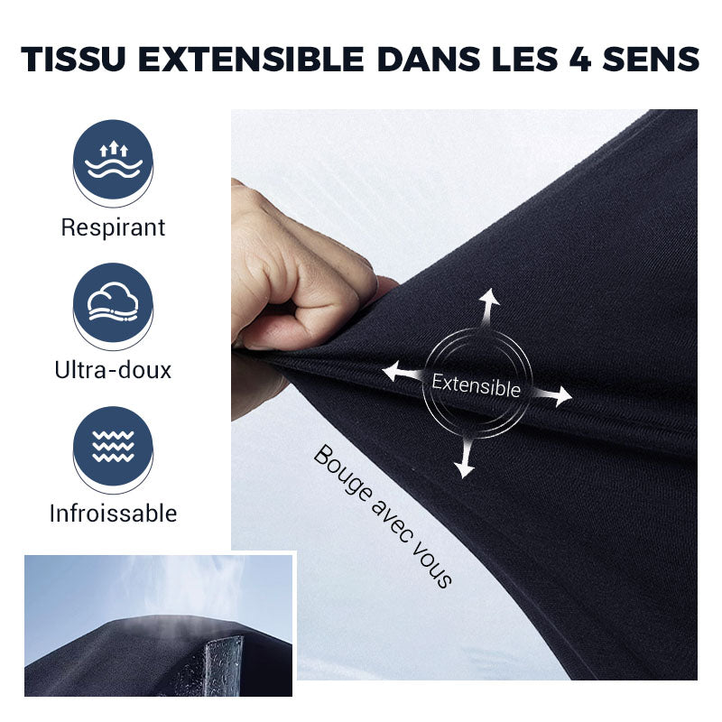 ⏳Offre spéciale limitée dans le temps⏰Pantalon slim extensible Fliwos pour homme