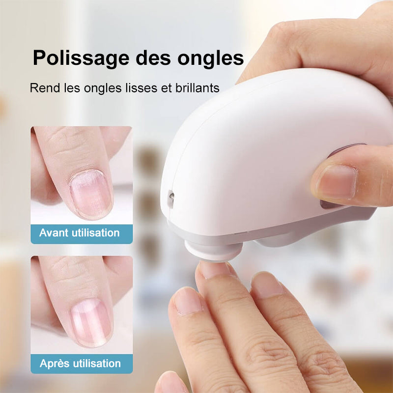 ✨2 en 1 Coupe-ongles Électrique & Polisseur💅 Ultra facile & sans effort – Achetez 2, obtenez 1 GRATUIT !🌿