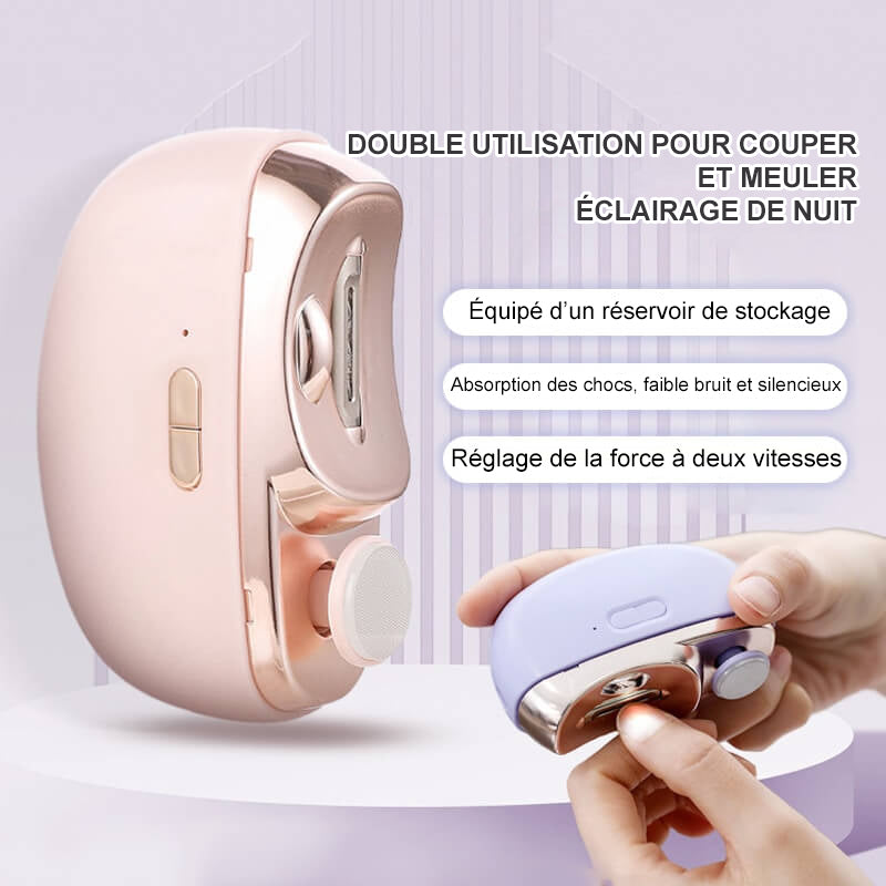 ✨2 en 1 Coupe-ongles Électrique & Polisseur💅 Ultra facile & sans effort – Achetez 2, obtenez 1 GRATUIT !🌿