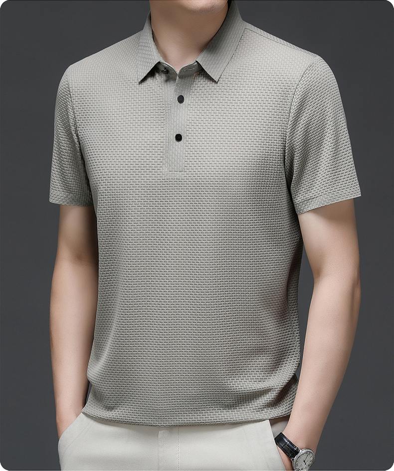 🔥VENTE D'ÉTÉ CHAUDE 50% DE RÉDUCTION🔥Chemise pour homme en soie glacée
