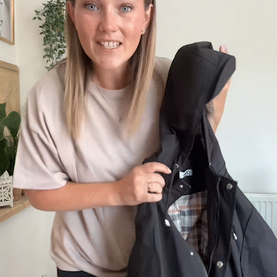 🧥 50 % DE RÉDUCTION + LIVRAISON GRATUITE POUR 2 ARTICLES ! 💨 Coupe-vent imperméable décontracté - Léger et compact, idéal pour la randonnée ou un usage quotidien 🌧️📦