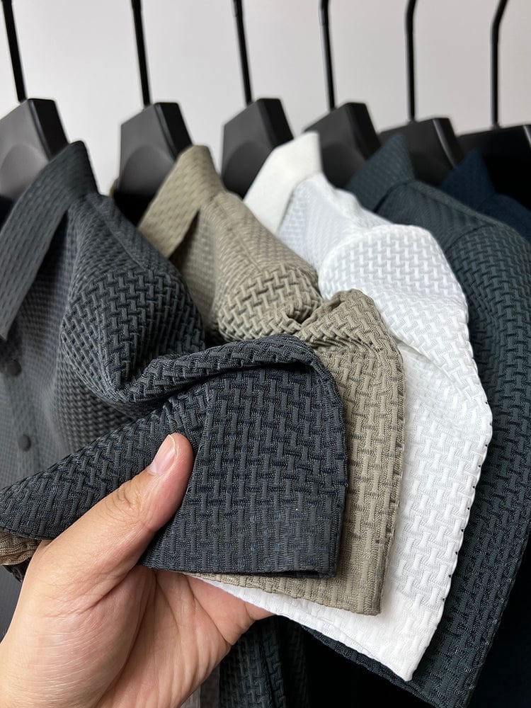 🔥VENTE D'ÉTÉ CHAUDE 50% DE RÉDUCTION🔥Chemise pour homme en soie glacée