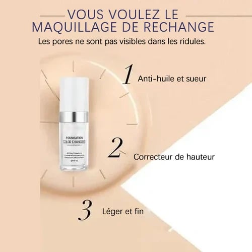 🎁Achetez-en 1, obtenez-en 1 gratuit🎉Fond de teint peau mature à changement de couleur