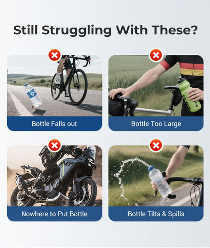 🎁 Soldes exceptionnelles 50 % de réduction 🔥 Porte-bidon adaptatif pour vélo