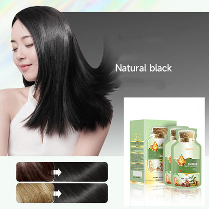 🔥2025 NEW SALES - 50% OFF🔥Pure Plant Extract For Grey Hair Color Bubble Dye🌈BUY 2 FREE 1💥