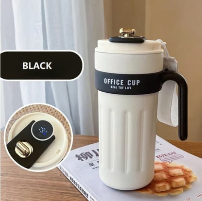🔥Vente chaude-49% de réduction🔥Tasse à café avec affichage de la température par LED😊