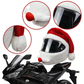 🎄Christmas Promotion 50% OFF🎅✨Santa Claus Helmet Cartoon Plush Motorcycle Helmet Cover🎁