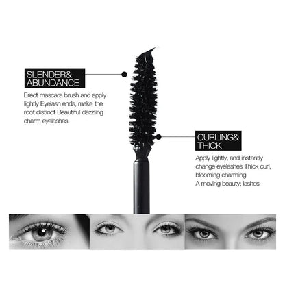 Mascara Long et Épais à Double Usage