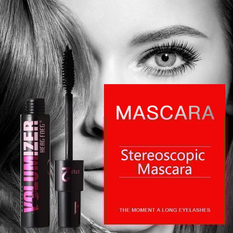 Mascara Long et Épais à Double Usage