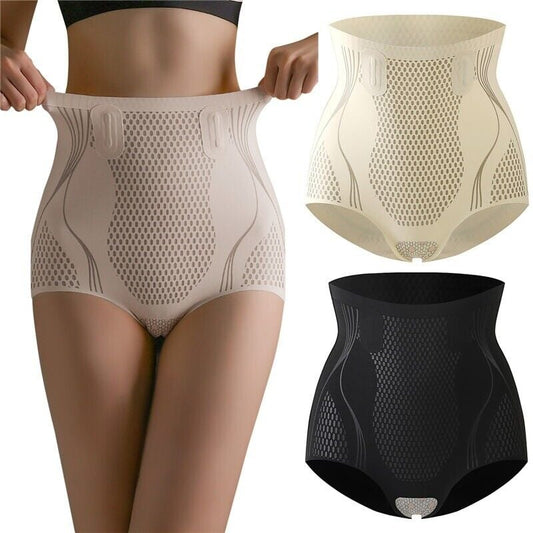 🎄Christmas Sale 50% OFF🏆✨Ice Silk Ion Fibre Repair Shaping Shorts, Tummy Control Underpants