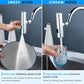 Küchenarmatur mit Wasserfall