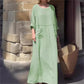 🔥2025 NEW SALES - 50% OFF🔥Casual Breathable Solid Color Round Neck Dress