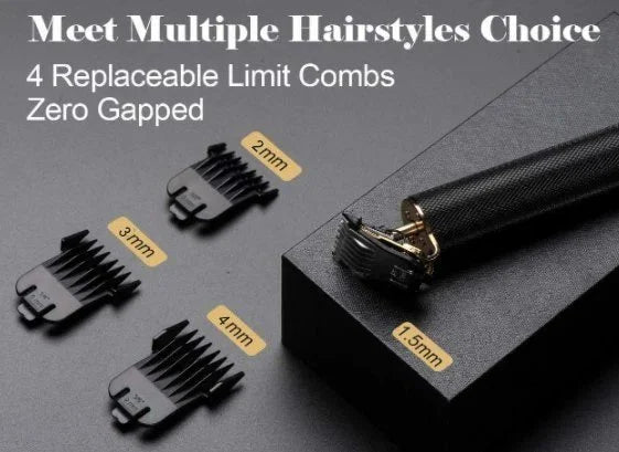 💥 -50 % Maintenant ! Tondeuse De Précision Rechargeable Et Sans Interstice 🔧💈⚡