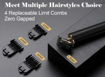 💥 -50 % Maintenant ! Tondeuse De Précision Rechargeable Et Sans Interstice 🔧💈⚡
