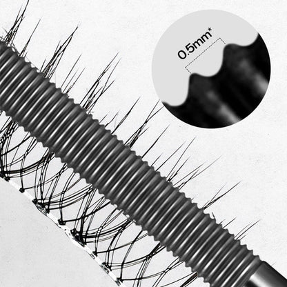 ⏳Spécial à durée limitée⏰Mascara 3D Courbé à Baguette Métallique – Résistant à l'eau & Tenue Longue💧