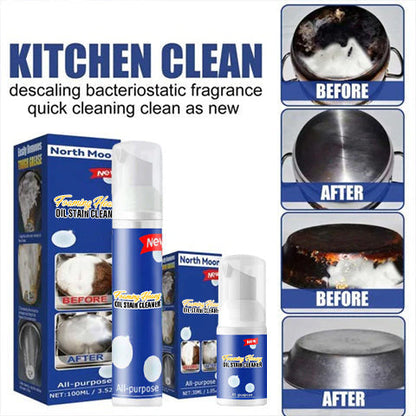 🫧🔥2025 Promotion 50 % de réduction🔥Nettoyant moussant pour taches d'huile lourde