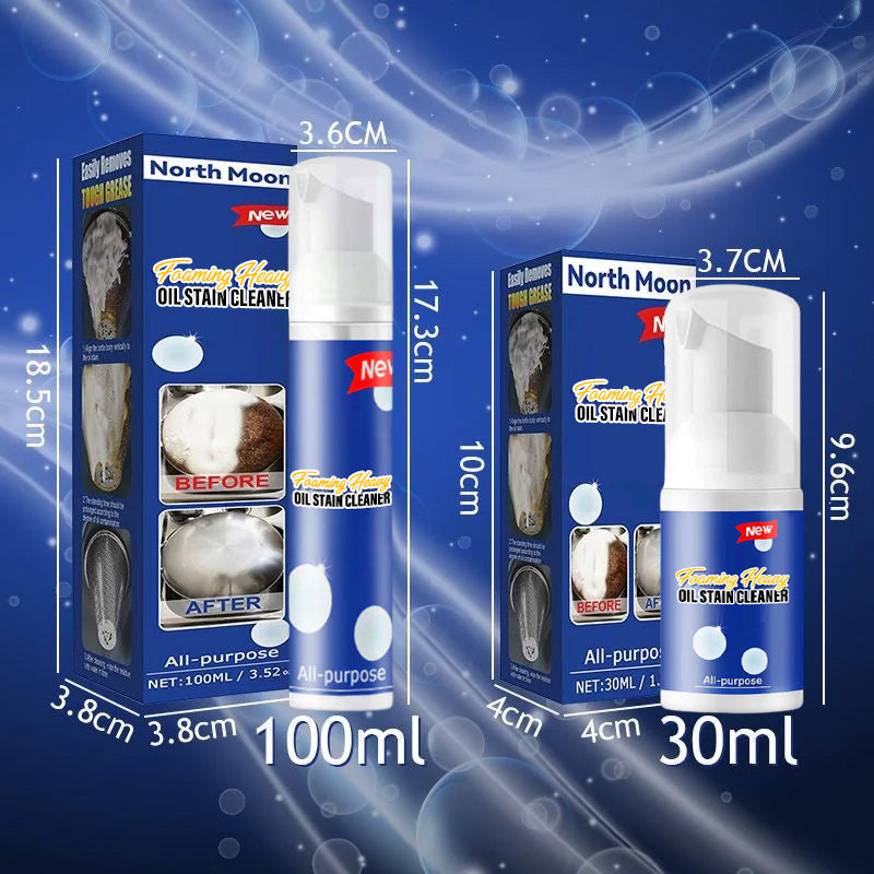 🫧🔥2025 Promotion 50 % de réduction🔥Nettoyant moussant pour taches d'huile lourde