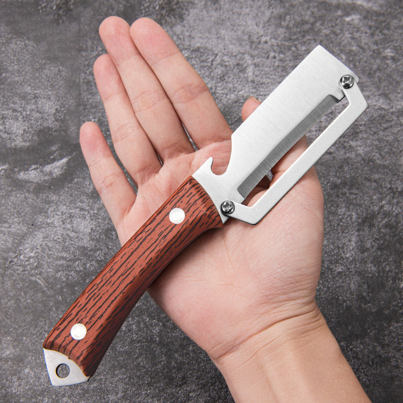 Éplucheur Manuel Multifonctionnel en Acier Inoxydable de Qualité Supérieure