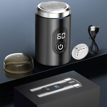 🔥🪒 -50 % aujourd’hui ! Mini rasoir portable rechargeable — Avec affichage numérique & coupe précise ✨💈