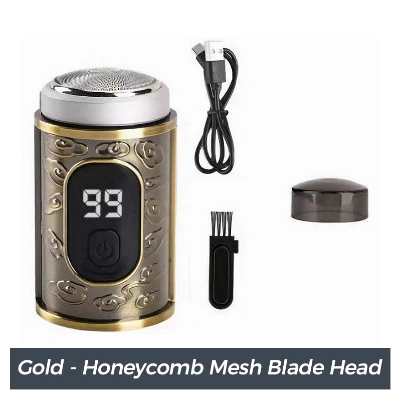 🔥🪒 -50 % aujourd’hui ! Mini rasoir portable rechargeable — Avec affichage numérique & coupe précise ✨💈