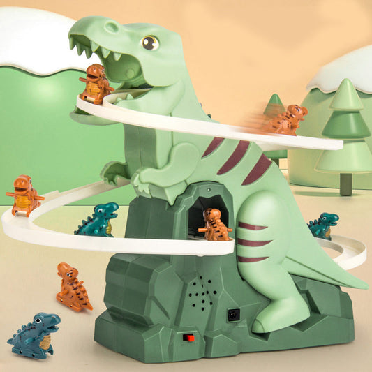 💝Gift Idea Hot sale 50% OFF🎁Electric Dinosaur Chase Race Track Playset🦕