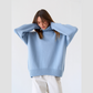 🔥Big Sale 50% OFF🔥Women's Casual Solid Color Turtleneck Sweater