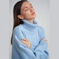 🔥Big Sale 50% OFF🔥Women's Casual Solid Color Turtleneck Sweater
