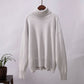 🔥Big Sale 50% OFF🔥Women's Casual Solid Color Turtleneck Sweater