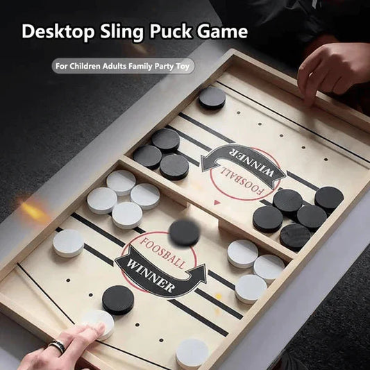 🔥Big Sale 50% OFF🔥Sling Puck Hockey Game Two Player Board Game⭐