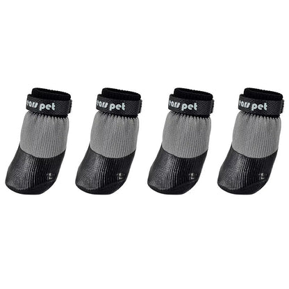 2 Paires de Chaussettes Antidérapantes et Imperméables pour Chiens