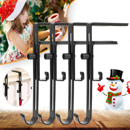 🎄Christmas Promotion 50% OFF🎅✨No Drill Christmas Stocking and Garland Hanger🎉