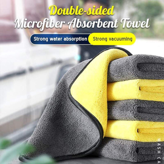 🔥2025 NEW SALES - 50% OFF🔥Double-sided Microfiber Absorbent Towel💦