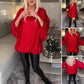 🔥Big Sale 50% OFF🔥Round Neck Sequin Long Sleeve Loose Top