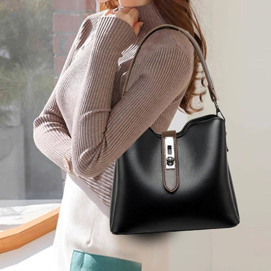 🔥2025 NEW SALES - 50% OFF🔥Women’s Elegance Leather Bucket Tote