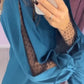 🔥2025 NEW SALES - 50% OFF🔥Long Sleeve Mesh Dress with Round Neck