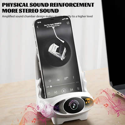 📱Support de téléphone multifonction sans fil à chargement rapide pour mini chaise