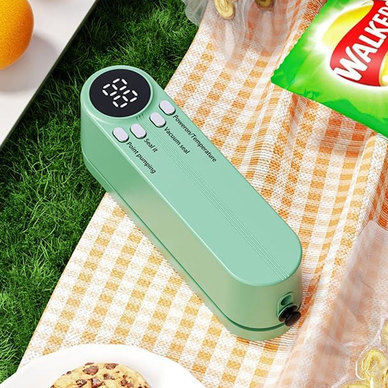 🔥Vente à chaud - 49 % de réduction🔥Machine portable de film d'emballage de conservation des aliments sous vide