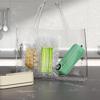 🔥Vente à chaud - 49 % de réduction🔥Machine portable de film d'emballage de conservation des aliments sous vide