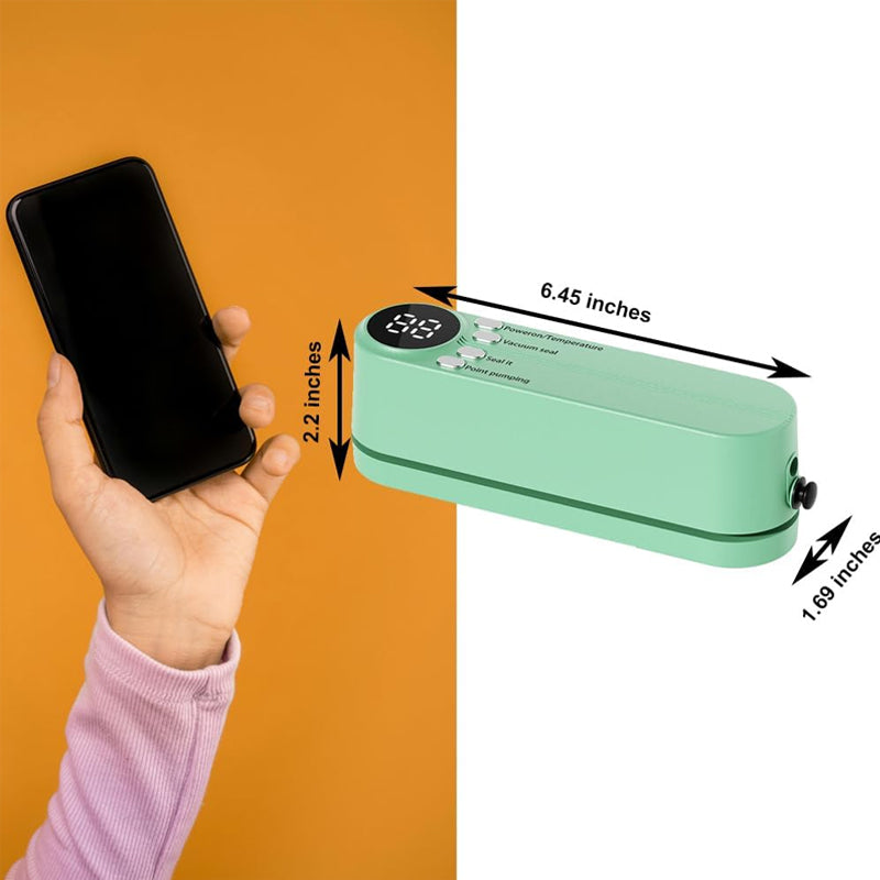 🔥Vente à chaud - 49 % de réduction🔥Machine portable de film d'emballage de conservation des aliments sous vide