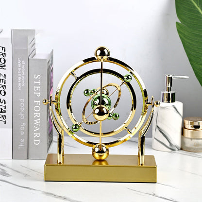 ✨⏳🌀 Spécial limité en temps 75% de réduction PendPenduleà mouvement perpétuel de l'orbite céleste