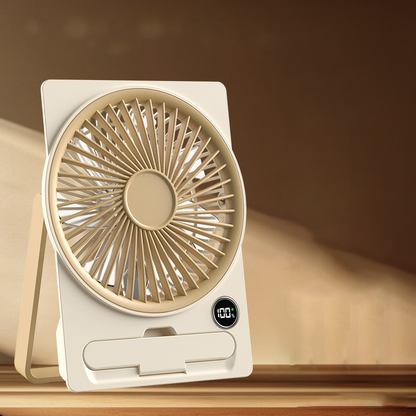 🌹Mini Ventilateur Ultra Fin en Forme de Carte – Rechargeable par USB🌹