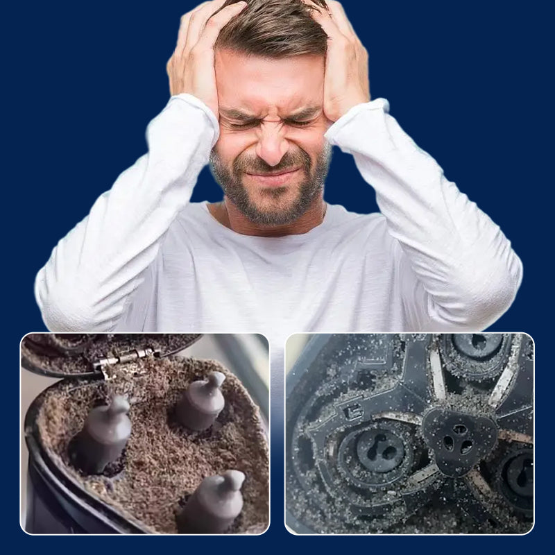 ⚡ Nettoyage ultra-rapide de votre rasoir électrique - comme neuf en 60 secondes ! ⚡ ⚡ Rapide ✨ Doux ✨ Propre – Technologie de précision allemande pour votre rasage quotidien !