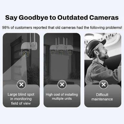 🌙 50% OFF ! 📹 Caméra Vision Nocturne Sans Fil - Détection de Mouvement et Alertes en Temps Réel 🎁🚚